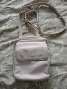 Torebka skóra naturalna beżowa 