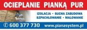 OCIEPLANIE PIANKĄ  PUR  / BEZSZWOWA IZOLACJA DOMU