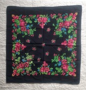 chusta ludowa wiejska kwiaty [2]