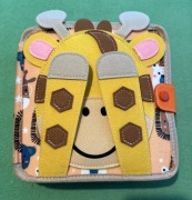 Edukacyjna filcowa książeczka sensoryczna,