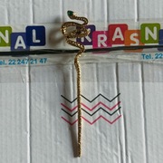 Chińskie złote spinki do włosów 