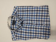 Koszula męska LAVARD, niebieską kratka, r.42