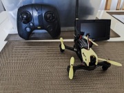 Dron FPV cały zestaw Hubsan h122D X4 Storm z aparaturą i ekranem analog 5.8