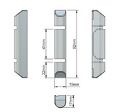 Osłonka górnego zawiasu Schuring
