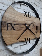 Drewniany zegar Weles 70 cm 