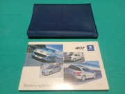 PEUGEOT 407 Instrukcja Obsługi książka serwisowa Etui KOMPLET 2005 PREMIUM