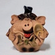 Ceramiczna świnka skarbonka 