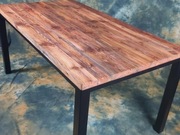 Stół drewniany, loftowy do salonu na wymiar. 