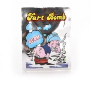 Śmierdząca bomba w saszetce, fart bomb, żart, kawał, dowcip, mega smród