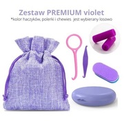 Zestaw ortodontyczny do nakładek Invisalign fiolet