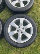 Felgi aluminiowe Peugeot 307, 2007r. + gratis koło dojazdowe, dywaniki