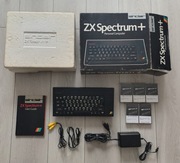 SPRAWNY SINCLAIR ZX SPECTRUM+ PLUS W PUDEŁKU Z INSTRUKCJĄ ZASILACZEM