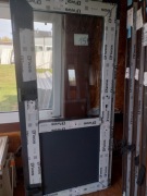 Drzwi zewnętrzne nowe Pcv 190*90 z klamką antracyt