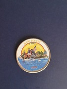 25 cent USA STANY 1999 NEW JERSEY  - KOLOR