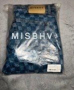 MISBHV monogram denim jeans spodnie