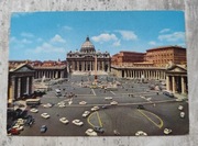 Pocztówka Widokówka Włochy Italia Watykan autobus 