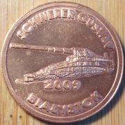 1 Adolf Białystok Schwerer Gustaw 2009 (miedż) (dukat) 