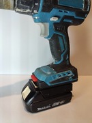Adapter przejściówka baterii Makita 18V LXT do Dedra SAS+ALL 18V