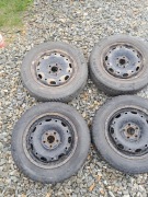 KOŁA VW FOX/POLO 165/70R14