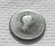 Wielka Brytania Anglia Jerzy III Hanowerski 1/2 pensa penny 1806 KM# 662