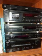Wieża SONY TA-F419R, ST-S190, CDP-297, TC-K390,  wszystko sprawne, 