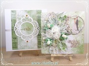 Kartka Ślubna w pudełku: „Kwiatowa Przysięga”