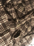 Kurtka na zamek błyskawiczny w kratę szkocką Tonger