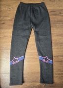 Ciepłe getry dziewczęce szare r. Ok 134/140