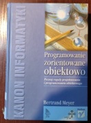 Programowanie zorientowane obiektowo Bertrand Meyer Okazja