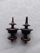 Tralki Sterczyny gałki zegara stare