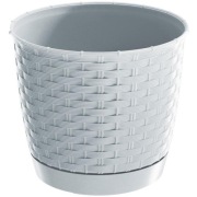 doniczka RATOLLA round DRLO165 16x14 - biały +Gratis