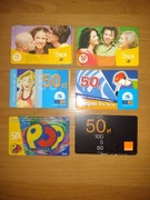 Karty telefoniczne pre-paid Idea POP dla kolekcjonerów - 23 szt.