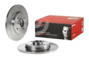 BREMBO Tarcza hamulcowa 1 szt. 08.A729.17  CITROEN PEUGEOT