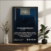 Plakat Hit Me Hard and Soft A4