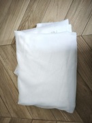 Firanka woal biały z taśmą marszczącą od Dekonet 