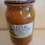 MIÓD GRYCZANY 1,2KgNETTO  2025r. zbioru PL.Przesyłka gratis!