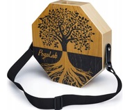 CAJON INSTRUMENT PERKUSYJNY BĘBEN LITE DREWNO Z WERBLEM BASSTON PRZENOŚNY