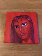 Obraz "Horns"; akryl na płótnie 