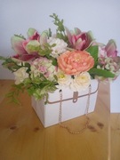 Sztuczne kwiaty w torebce - Kwiatowa Torebka 