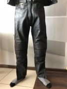 Skórzane spodnie motocyklowe