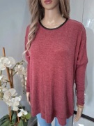 Bluzka sweterkowa zip XS 34