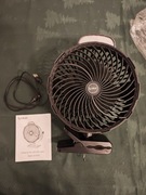 wentylator kempingowy Lynker z oświetleniem LED,