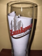 Nowa szklanka do piwa Zamkowe Namysłów poj. 0,5 l