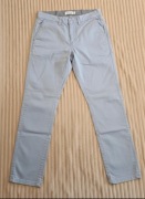 Reserved spodnie meskie turkusowe Chinosy XS