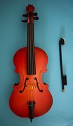 Miniaturowy model wiolonczeli - jakość wykonania , 16 cm 