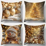 Zestaw 4-rech poszewek Bożonarodzeniowych