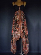 # Świetna wzorzysta bawełniana asymetryczna - BONPRIX - 44 #