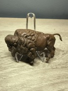 Żołnierzyk PRL figurka Bizon Brązowy. 