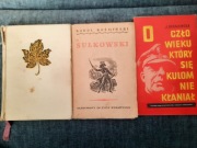 Zestaw trzech książek/literatura polska