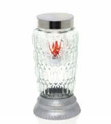 Znicz solarny Z498 Srebrny